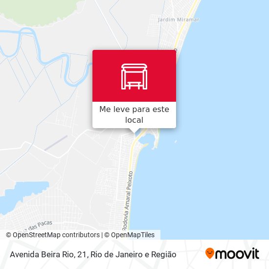 Avenida Beira Rio, 21 mapa