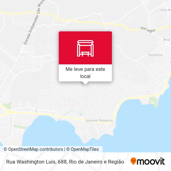 Rua Washington Luís, 688 mapa