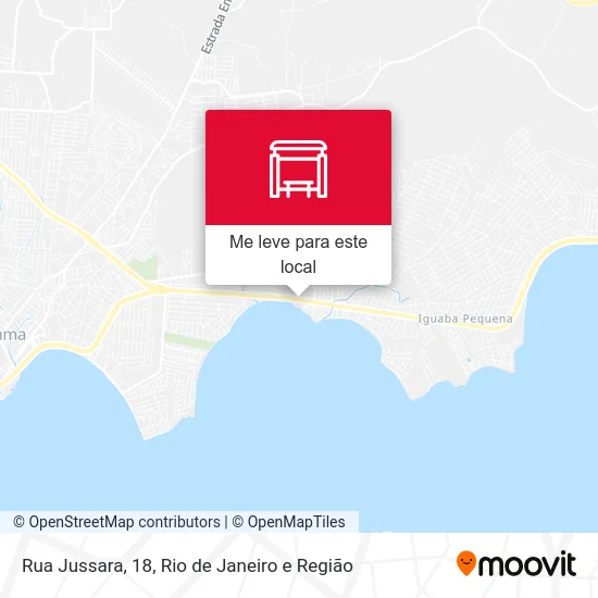 Rua Jussara, 18 mapa