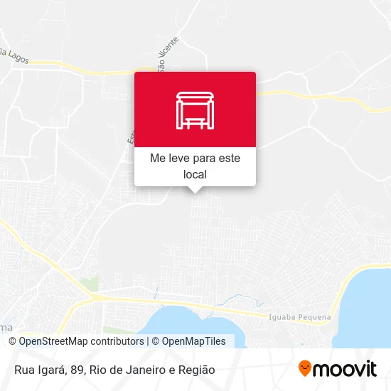 Rua Igará, 89 mapa