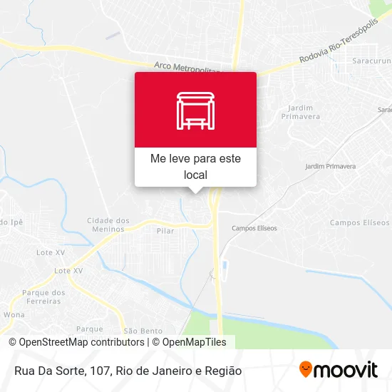 Rua Da Sorte, 107 mapa