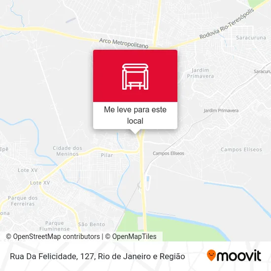 Rua Da Felicidade, 127 mapa
