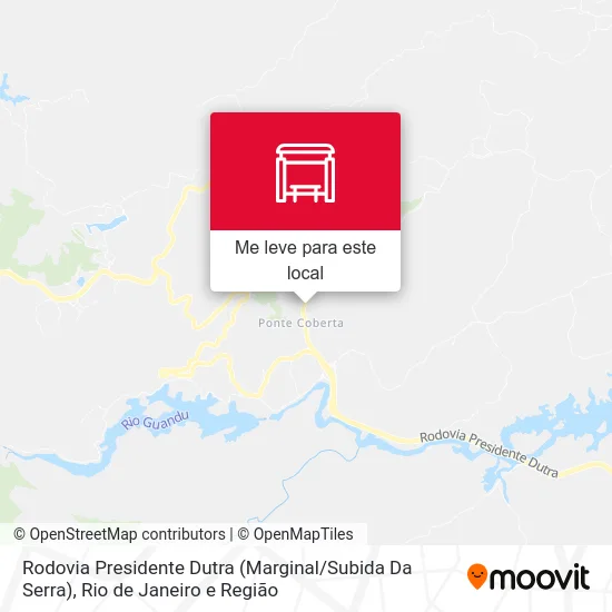 Rodovia Presidente Dutra (Marginal / Subida Da Serra) mapa