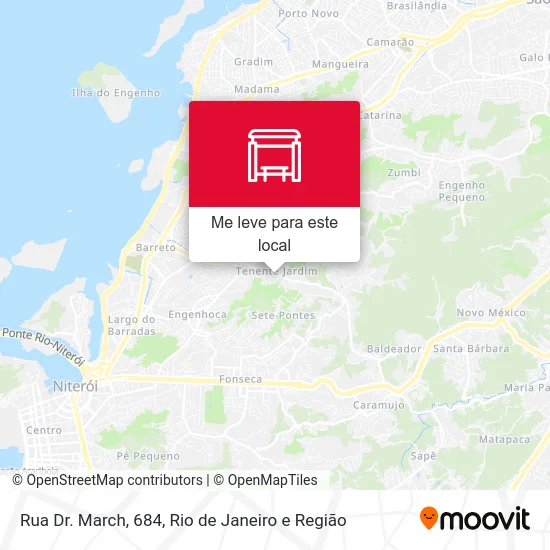 Rua Dr. March, 684 mapa
