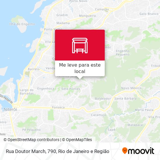 Rua Doutor March, 790 mapa