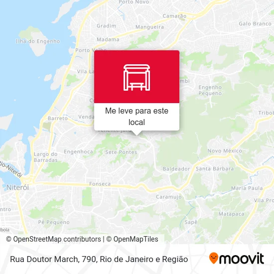 Rua Doutor March, 790 mapa