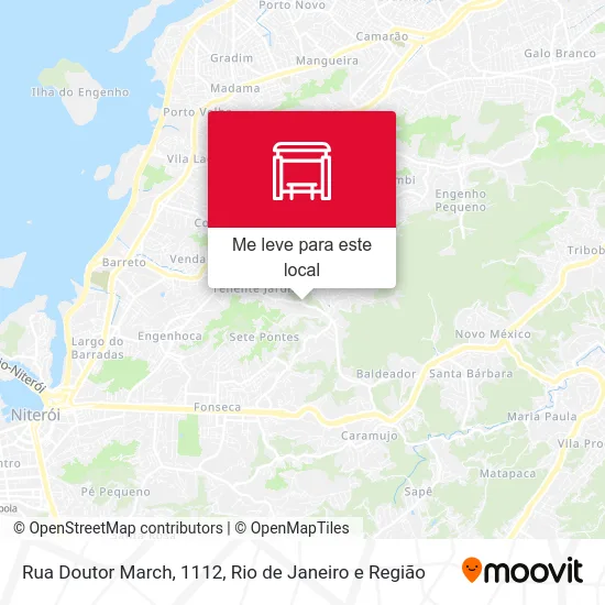 Rua Doutor March, 1112 mapa