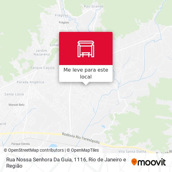 Rua Nossa Senhora Da Guia, 1116 mapa