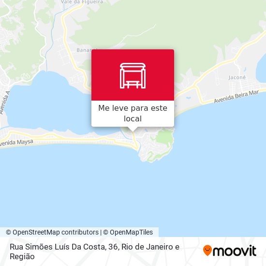 Rua Simões Luís Da Costa, 36 mapa