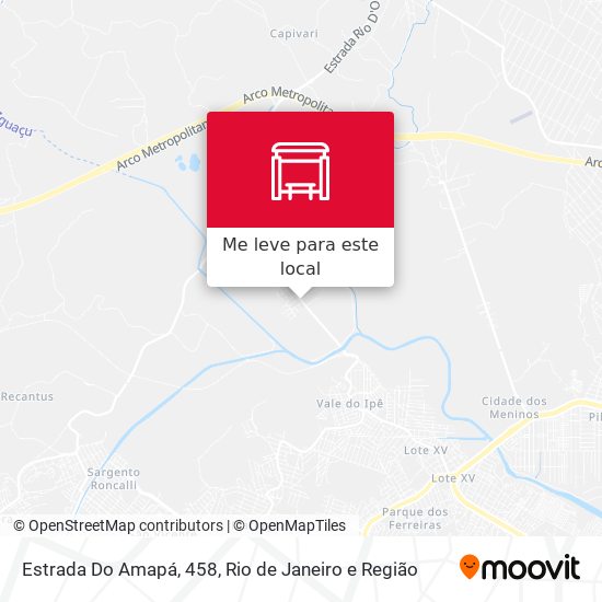 Estrada Do Amapá, 458 mapa