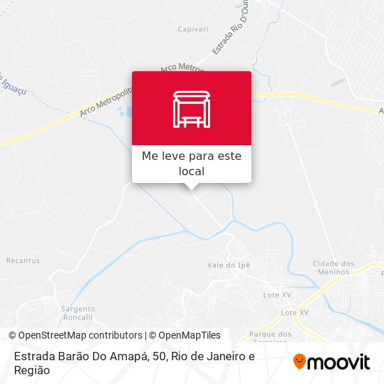 Estrada Barão Do Amapá, 50 mapa
