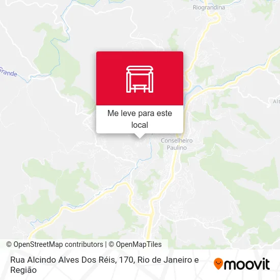 Rua Alcindo Alves Dos Réis, 170 mapa