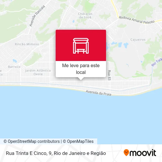 Rua Trinta E Cinco, 9 mapa