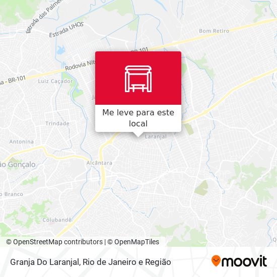 Granja Do Laranjal mapa