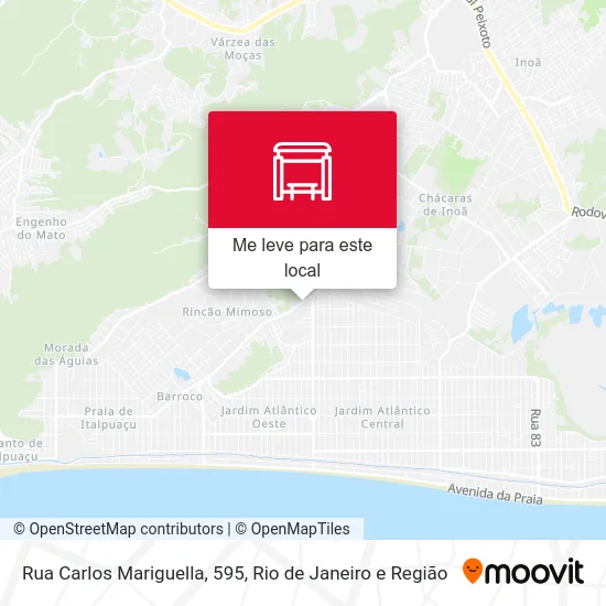 Rua Carlos Mariguella, 595 mapa