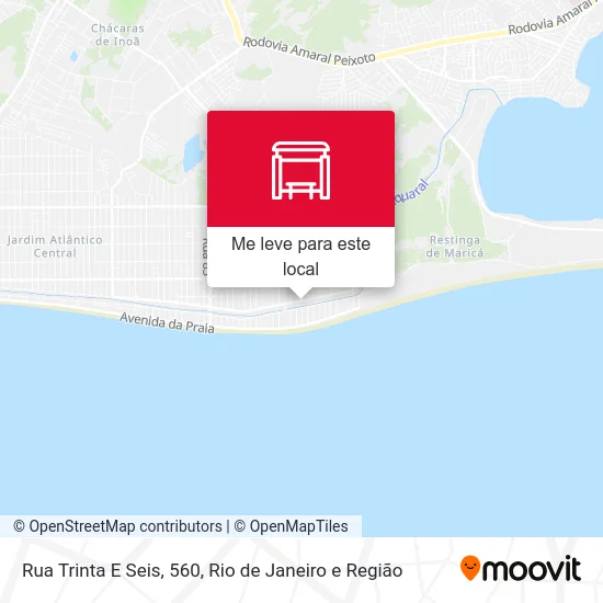 Rua Trinta E Seis, 560 mapa