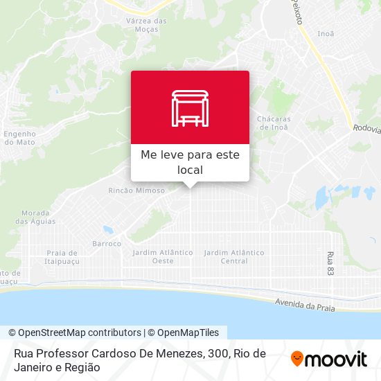 Rua Professor Cardoso De Menezes, 300 mapa