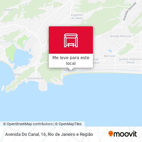 Avenida Do Canal, 16 mapa