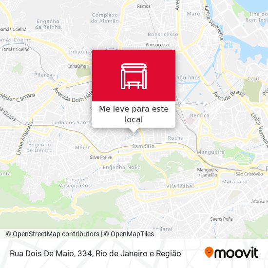 Rua Dois De Maio, 334 mapa
