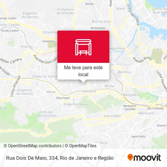 Rua Dois De Maio, 334 mapa