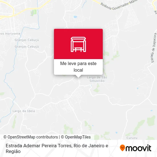 Estrada Ademar Pereira Torres mapa