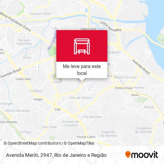 Avenida Meriti, 2947 mapa