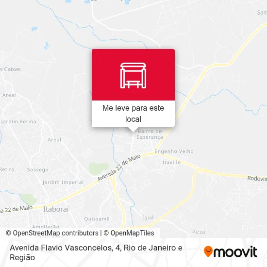Avenida Flavio Vasconcelos, 4 mapa