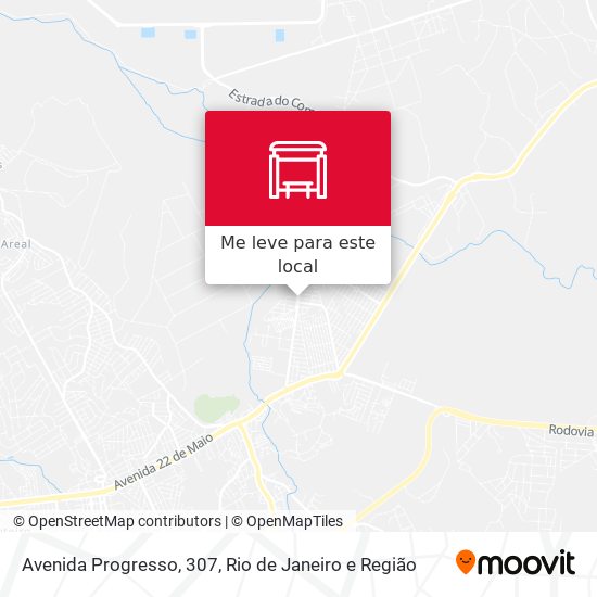 Avenida Progresso, 307 mapa