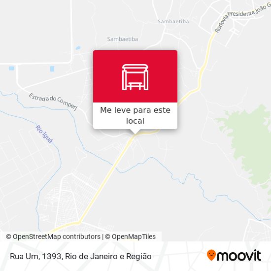 Rua Um, 1393 mapa