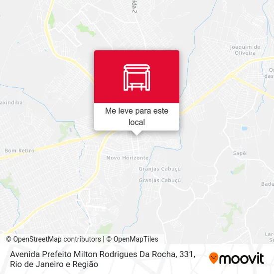 Avenida Prefeito Milton Rodrigues Da Rocha, 331 mapa