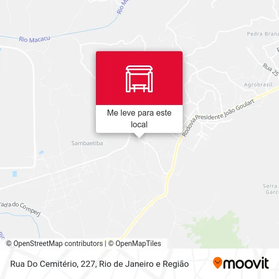 Rua Do Cemitério, 227 mapa