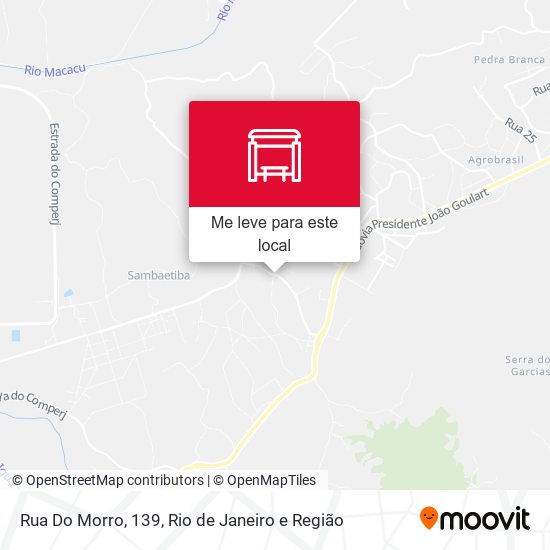 Rua Do Morro, 139 mapa