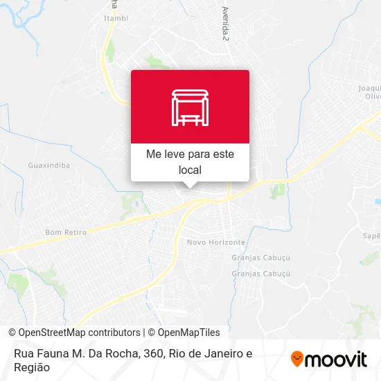 Rua Fauna M. Da Rocha, 360 mapa