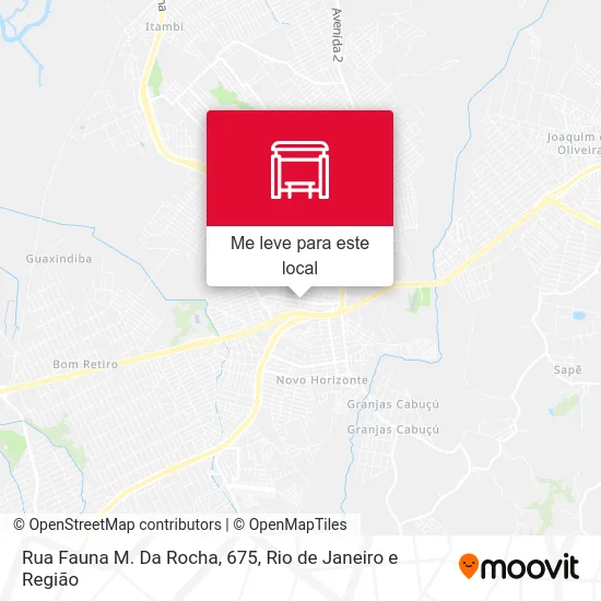 Rua Fauna M. Da Rocha, 675 mapa