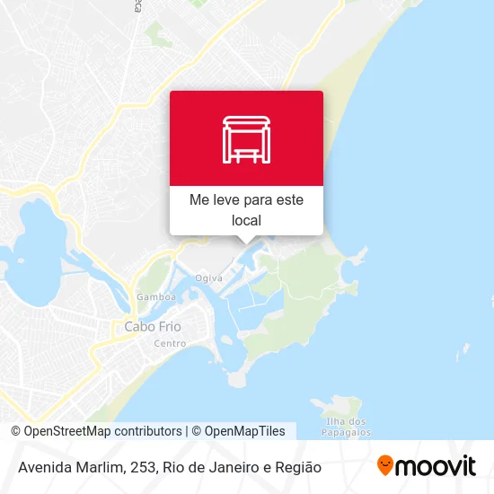 Avenida Marlim, 253 mapa