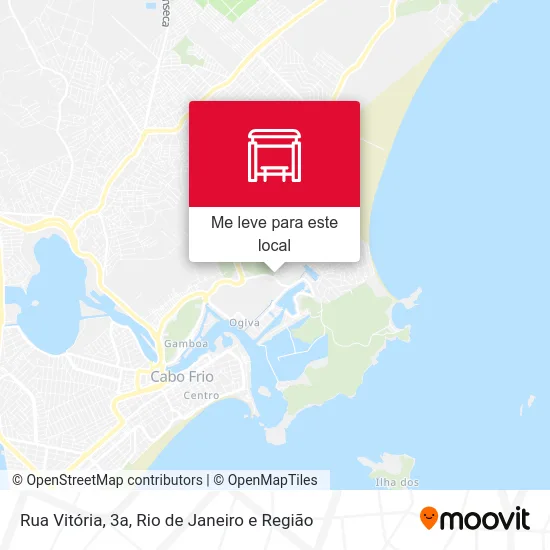 Rua Vitória, 3a mapa