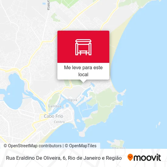 Rua Eraldino De Oliveira, 6 mapa