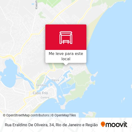 Rua Eraldino De Oliveira, 34 mapa