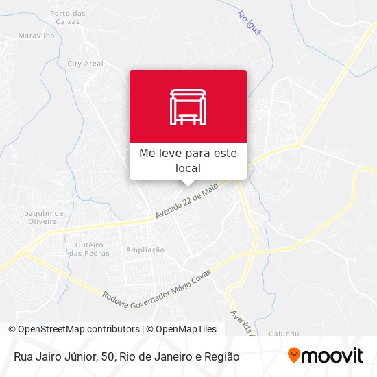 Rua Jairo Júnior, 50 mapa