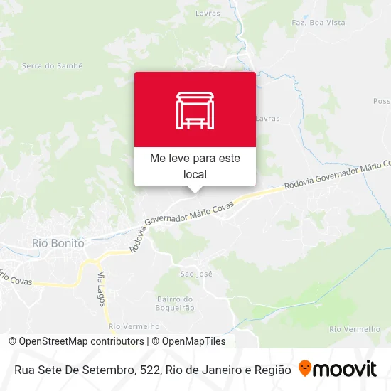 Rua Sete De Setembro, 522 mapa