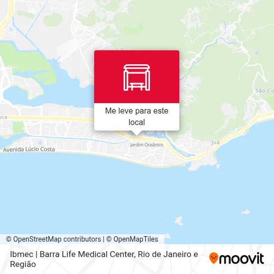 Ibmec | Barra Life Medical Center mapa