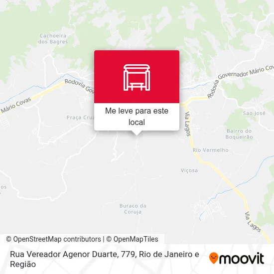 Rua Vereador Agenor Duarte, 779 mapa