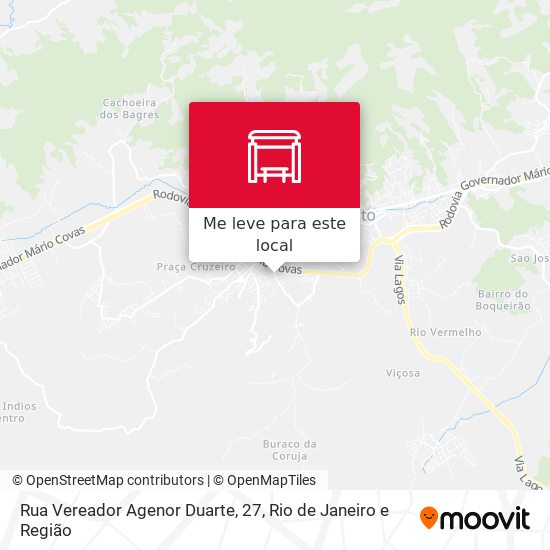 Rua Vereador Agenor Duarte, 27 mapa