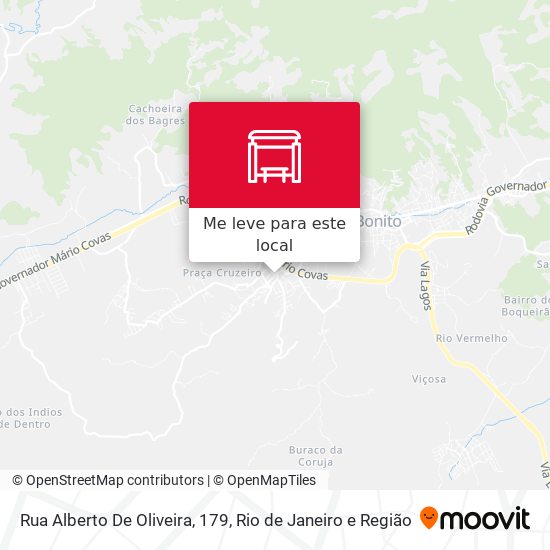 Rua Alberto De Oliveira, 179 mapa