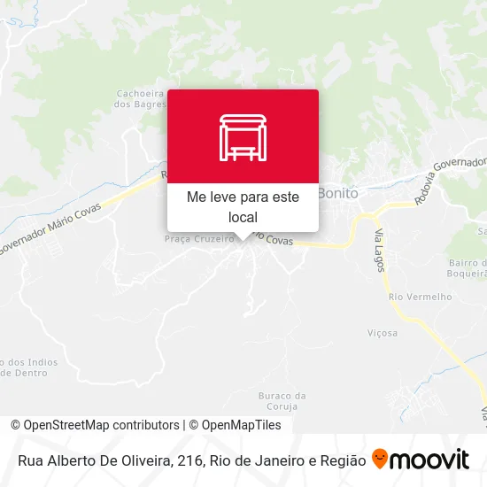 Rua Alberto De Oliveira, 216 mapa