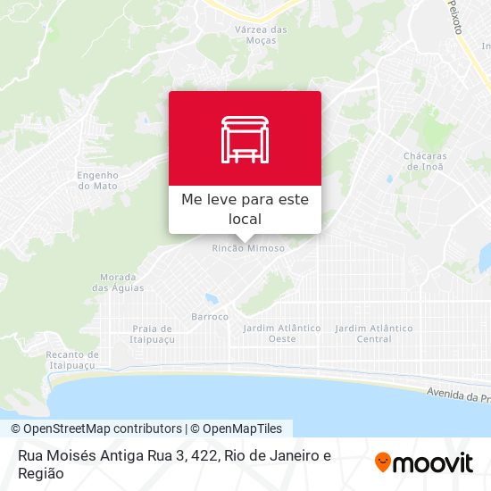 Rua Moisés Antiga Rua 3, 422 mapa