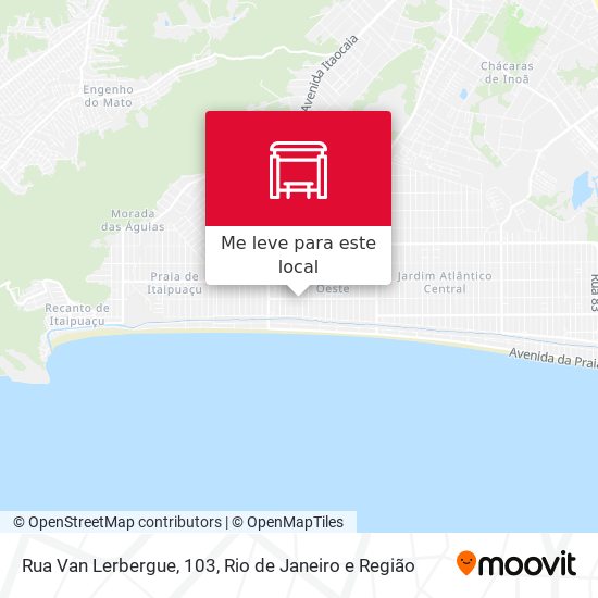 Rua Van Lerbergue, 103 mapa