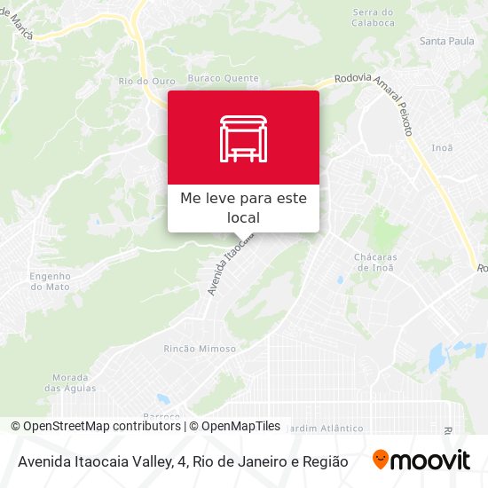 Avenida Itaocaia Valley, 4 mapa