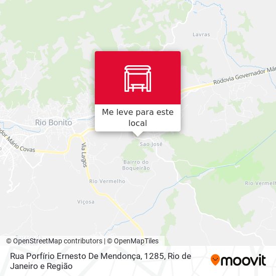 Rua Porfírio Ernesto De Mendonça, 1285 mapa