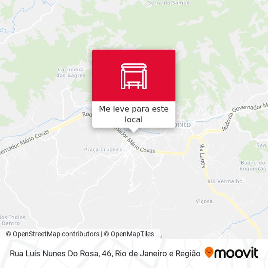 Rua Luís Nunes Do Rosa, 46 mapa
